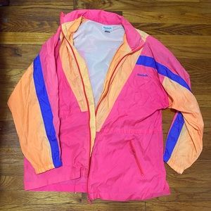 VINTAGE REBOOK SPORT LIGHT JACKET WIND BREAKER